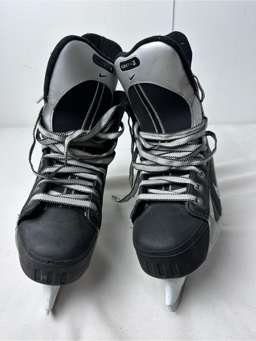 Nike Quest 2 Tuuk Hockey Black Ice Skates Size US 8R